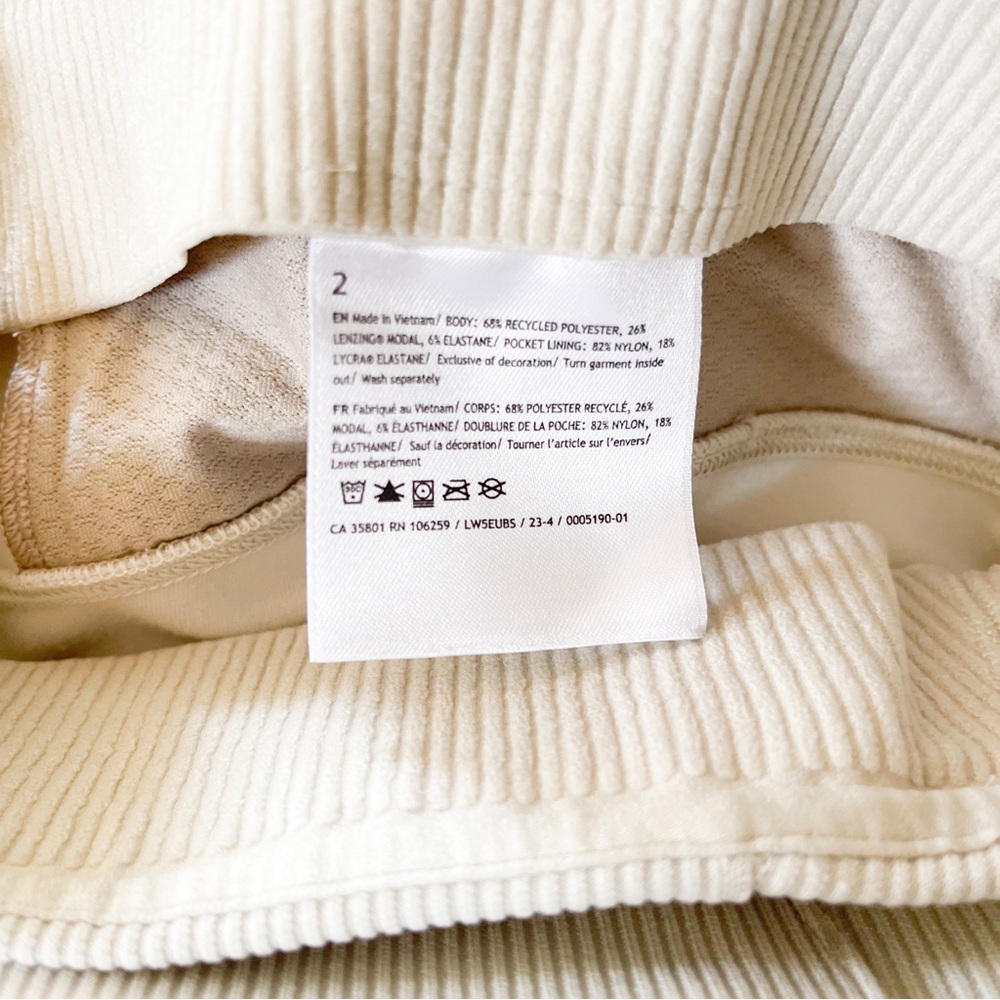 Lululemon Ribbed Softstreme Zip-Leg High Rise Pant - Picture 10 of 15